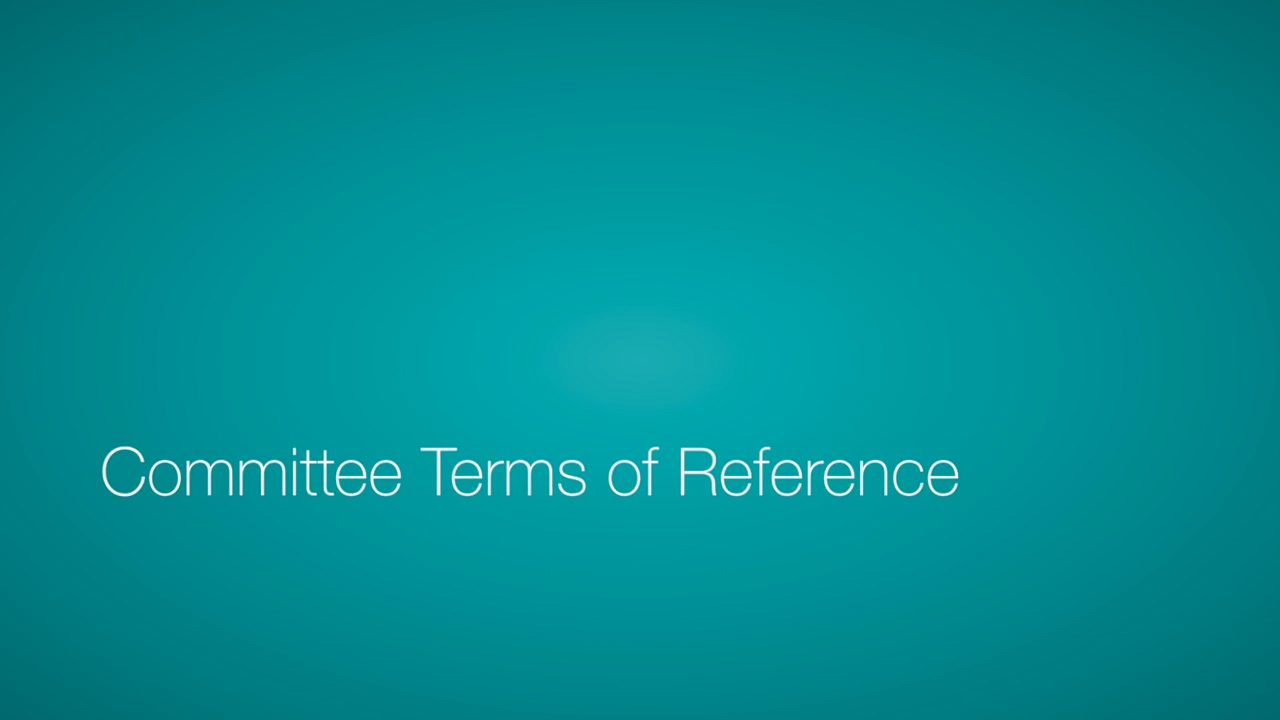 Committee Terms of Reference Video Icon